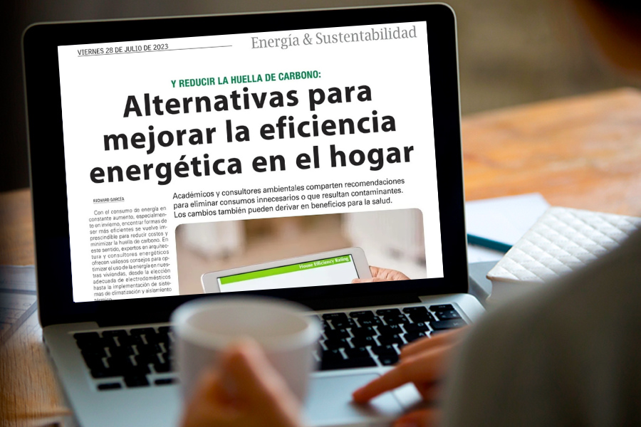 Publicación entrevista Edición Especial de Energía y Sustentabilidad de El Mercurio, efectuada por el Instituto de Medio Ambiente de la Universidad de La Frontera